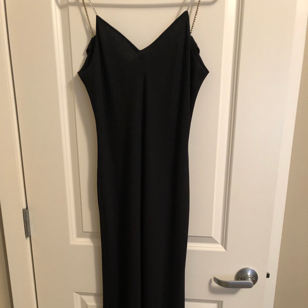 Long black formal dress